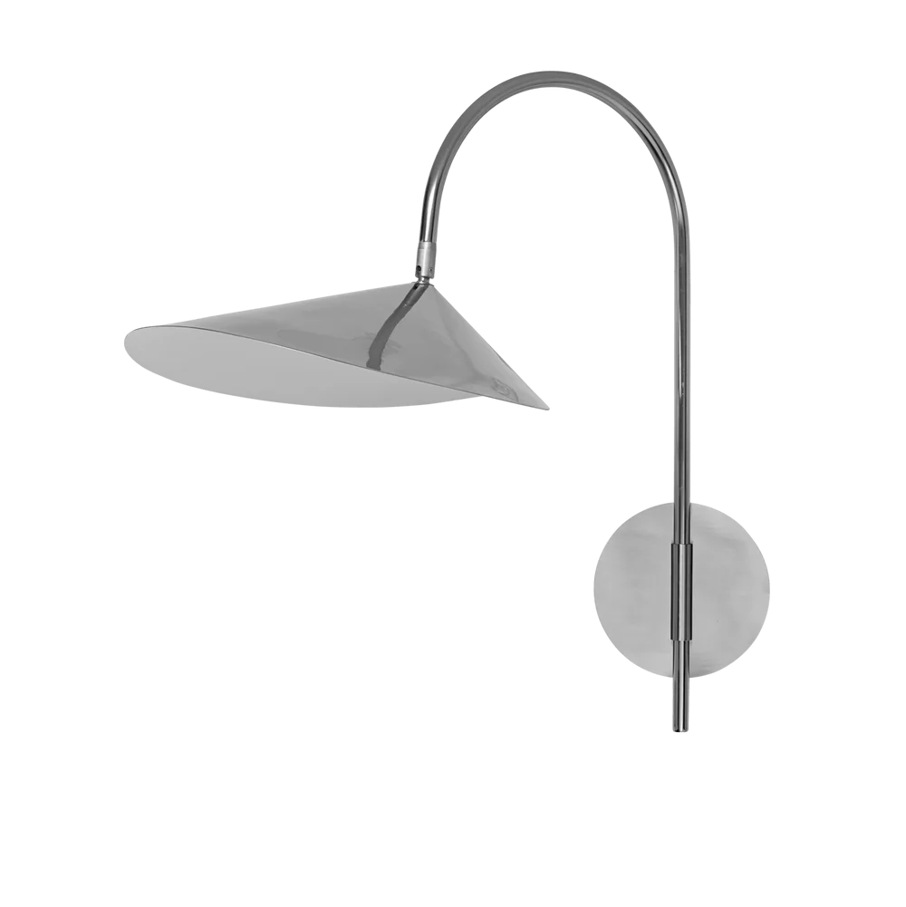 Arum Swivel Wall Lamp - Hardwired - Stainless Steel
