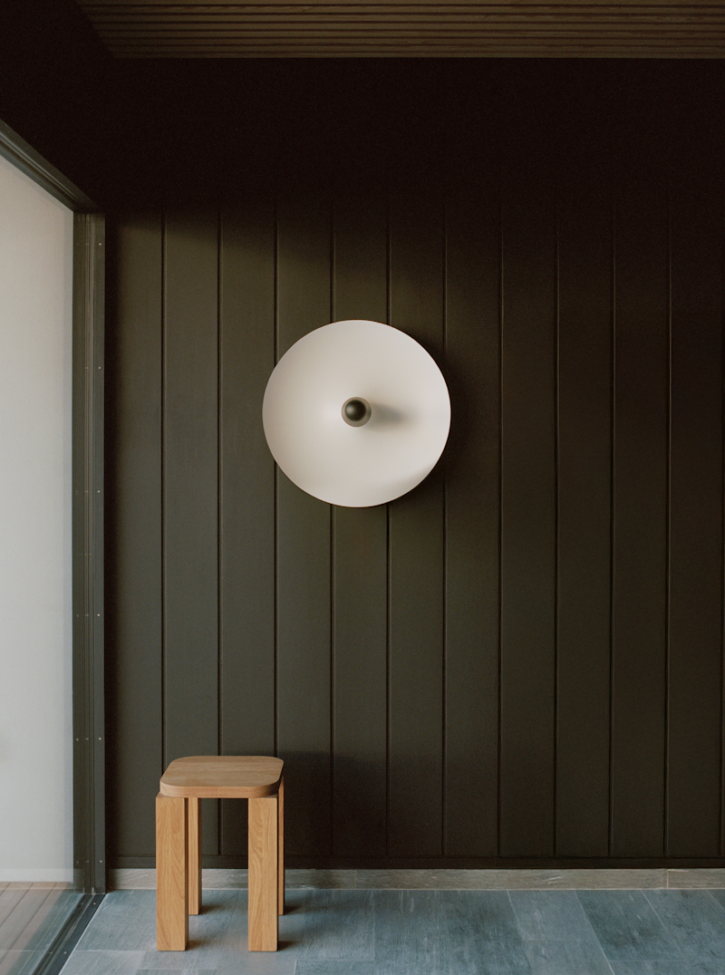 Kantarell Wall & Ceiling Lamp - Black