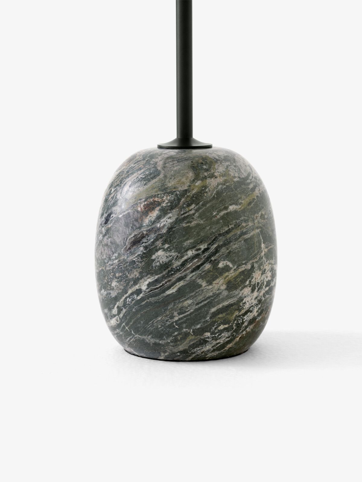 Măsuță Lato LN9 Ovala - Deep Green & Verde Alpi Marble
