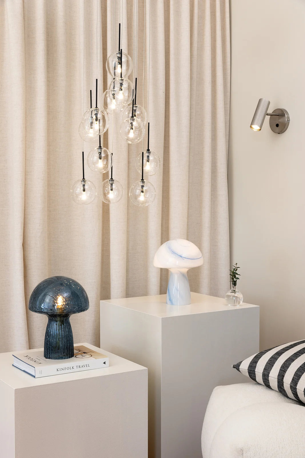 Wall Lamp Hubble – Brushed Steel