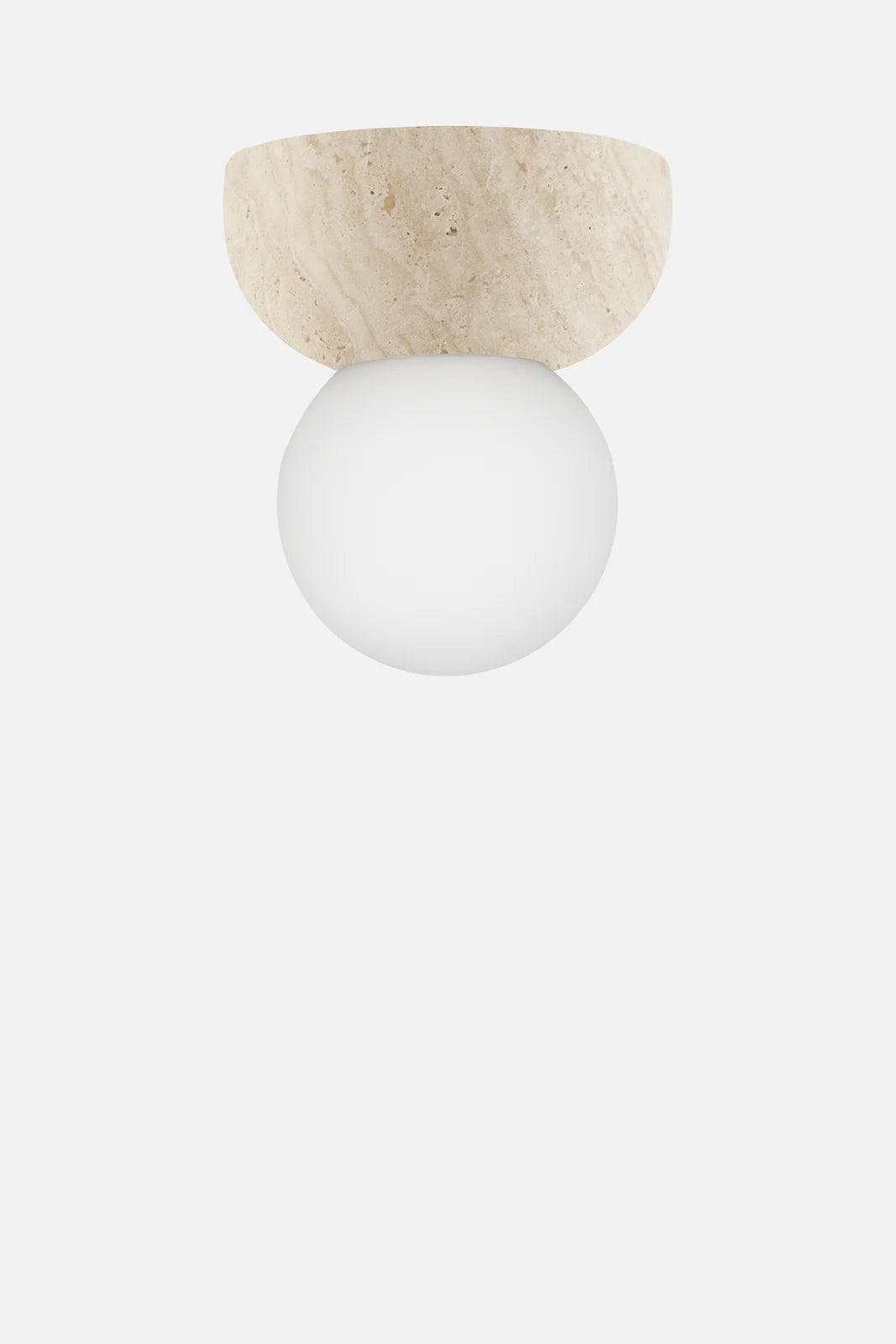 Wall Lamp/Ceiling Lamp Torrano 13 IP44 – Travertine