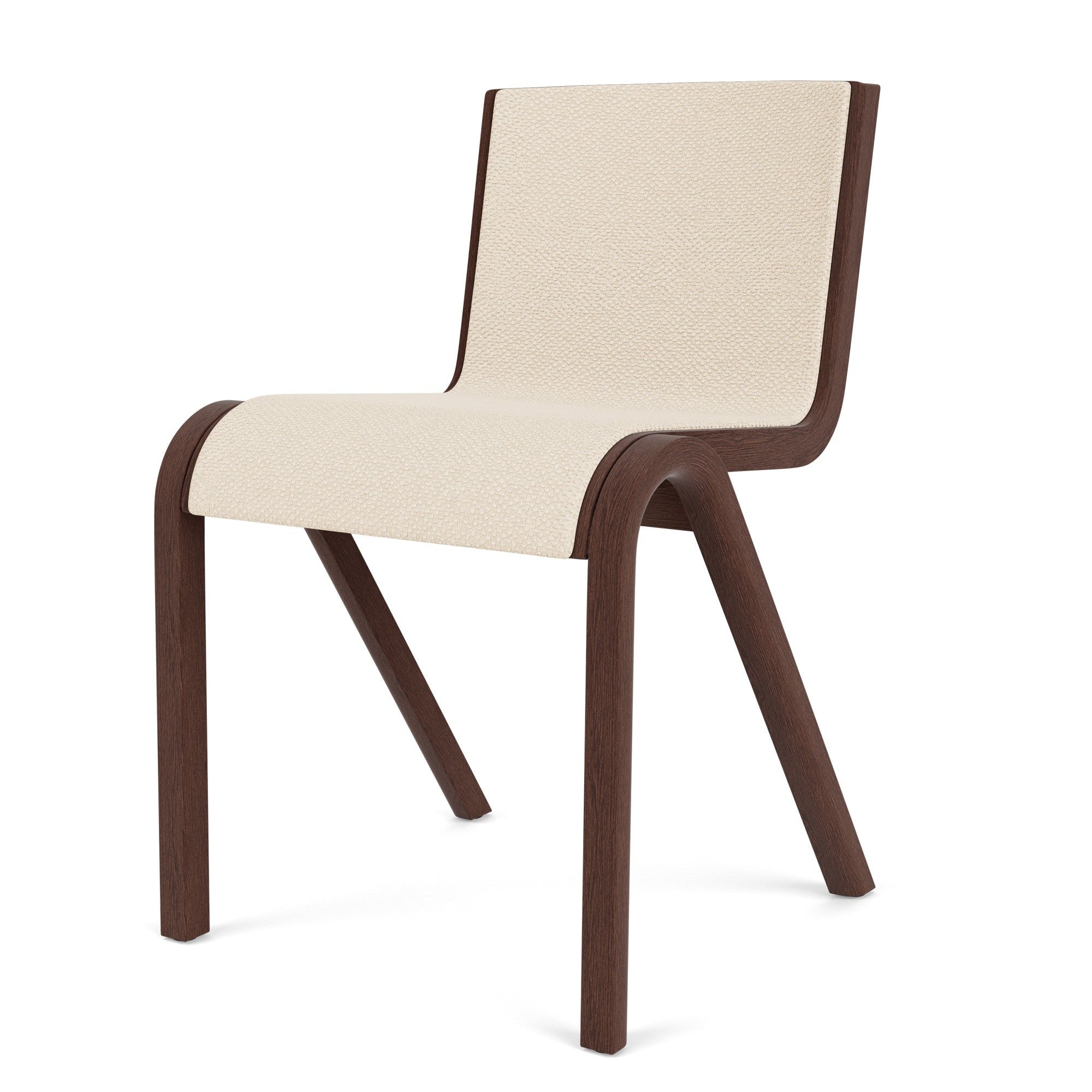 Ready Dining Chair - Red Stained Oak - Front Upholstered