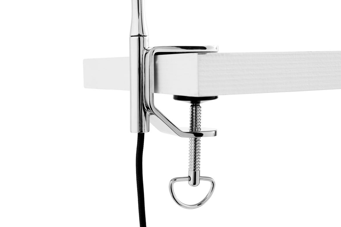 Lampa de birou Apex cu clema - Oyster white