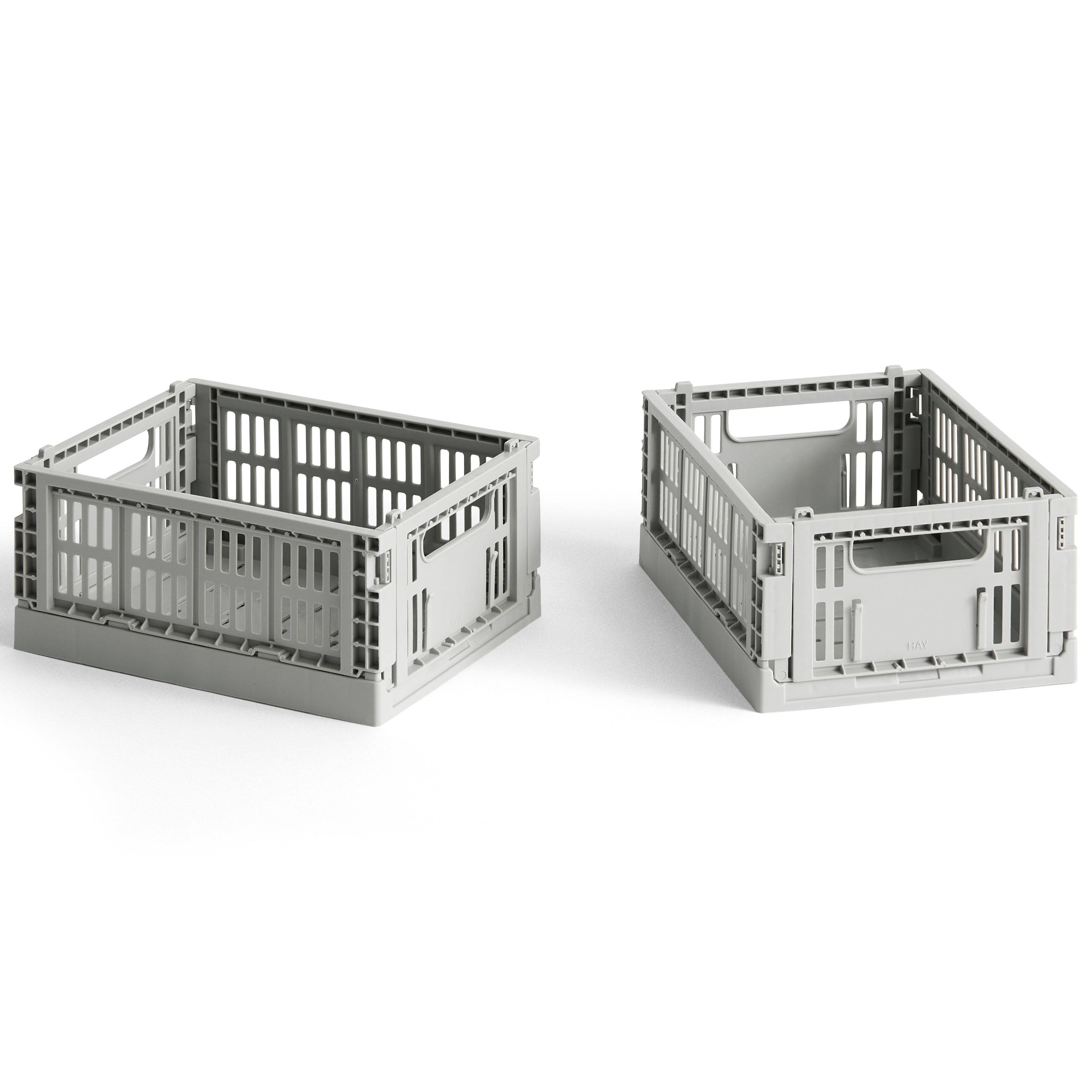 Lădiță Colour Crate Mini - Set de 2 - Light Grey