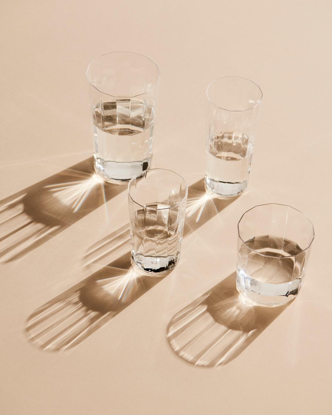 Set de 4 Pahare Angle - Medium