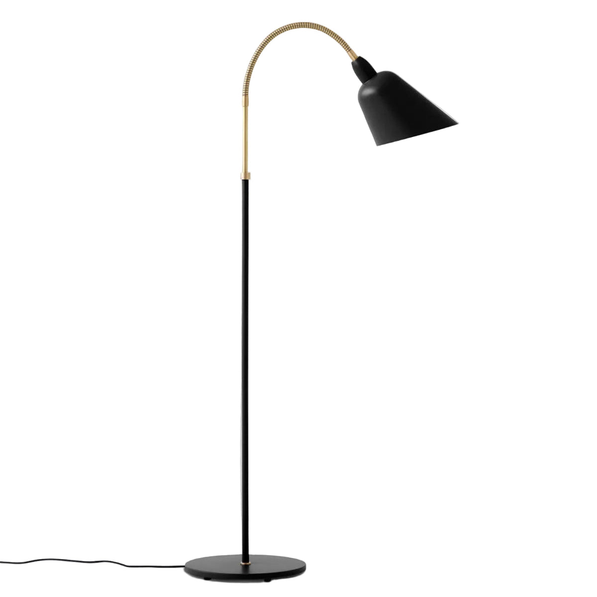 Lampadar Bellevue AJ7 - Black & Brass