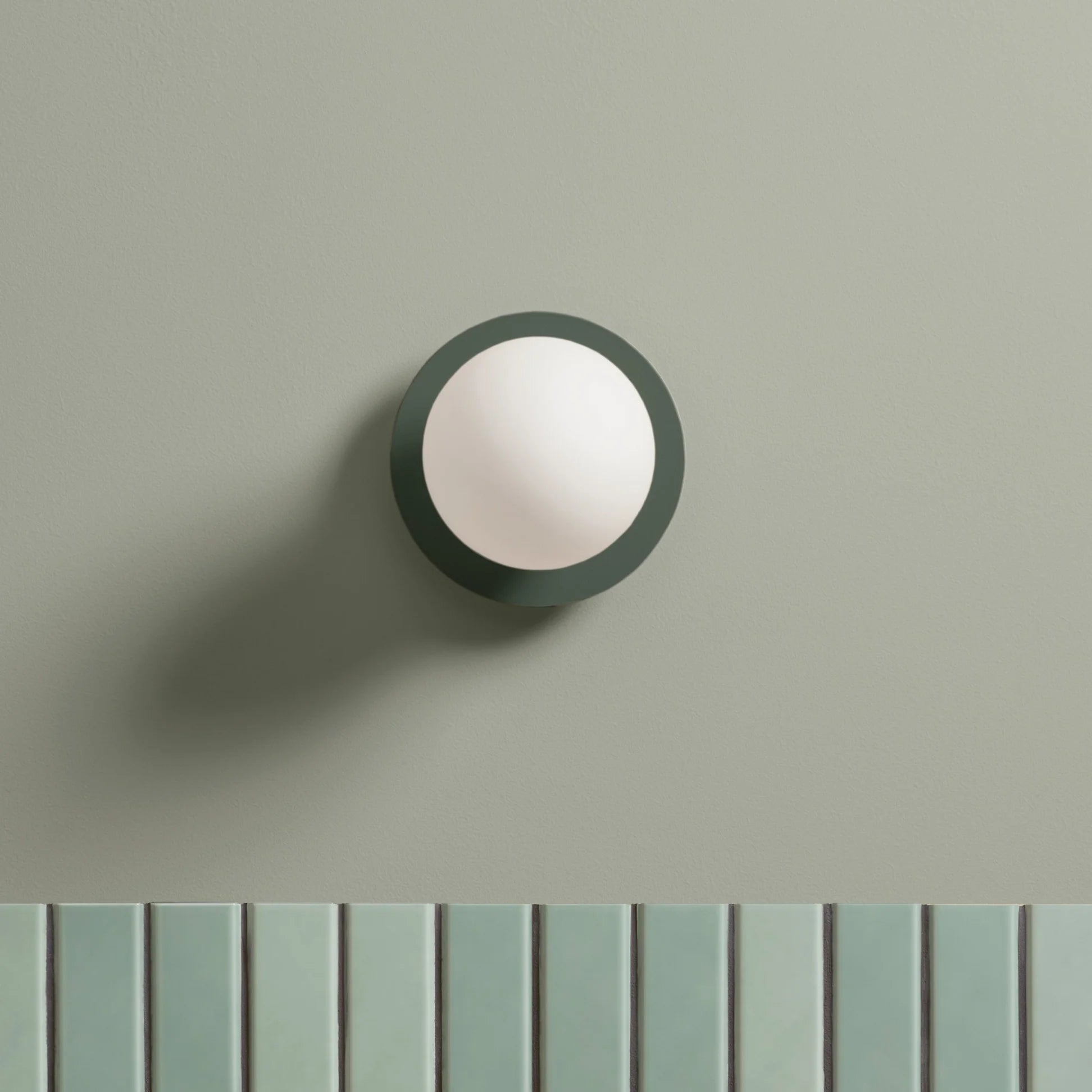 Aplică / Plafonieră Circle 160 Ash Green