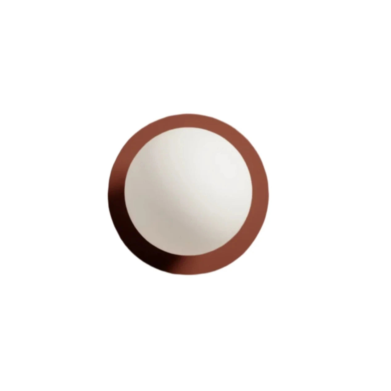 Aplică / Plafonieră Circle 160 Red Brown