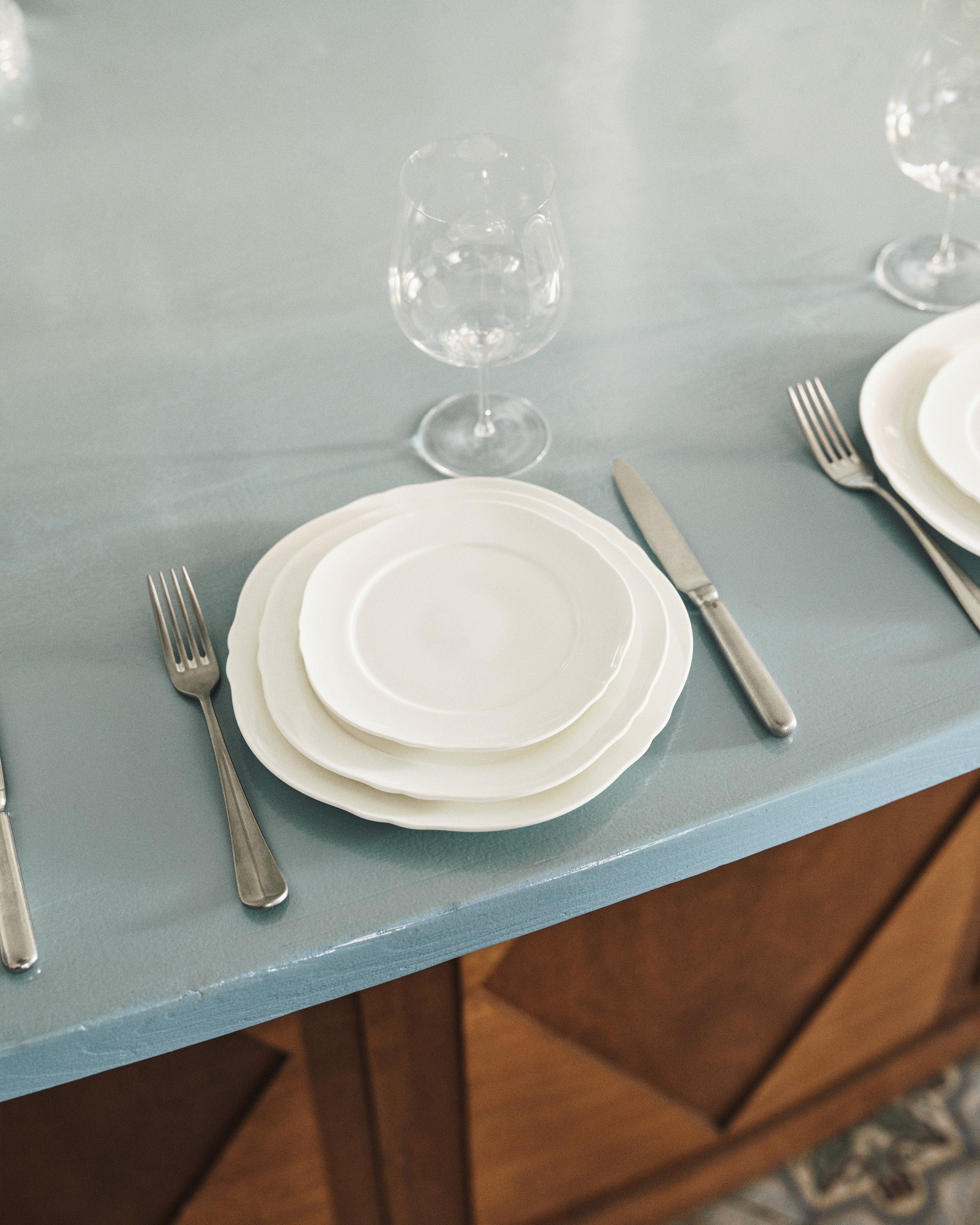 Silhouette Dessert Plate D17 cm - Set of 4