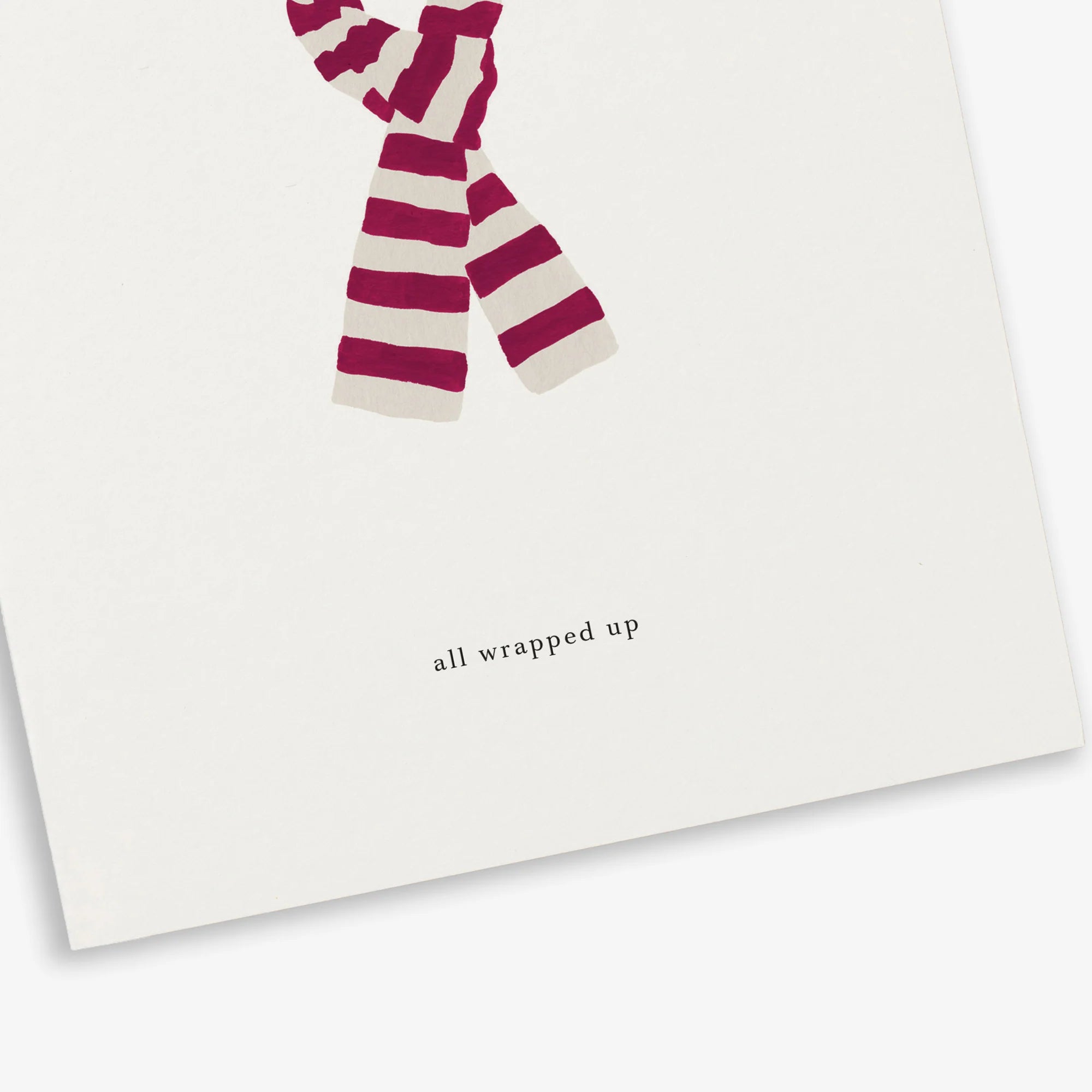 Felicitare - Scarf