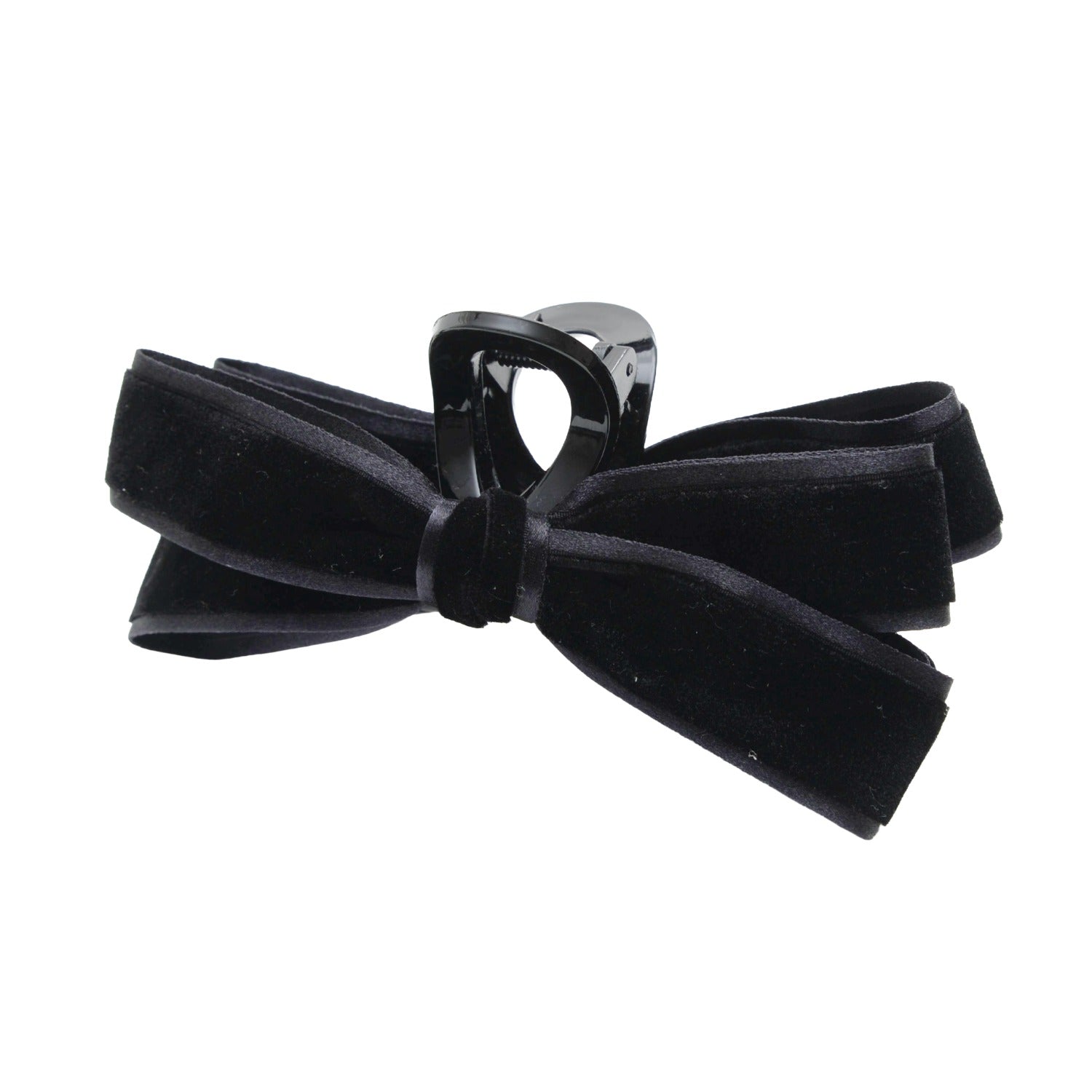 Cleste pentru par cu funda Gaelle - Negru