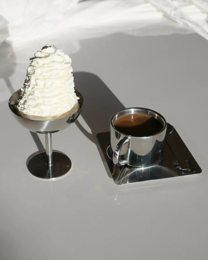 Ceasca pentru cafea din otel inoxidabil - set