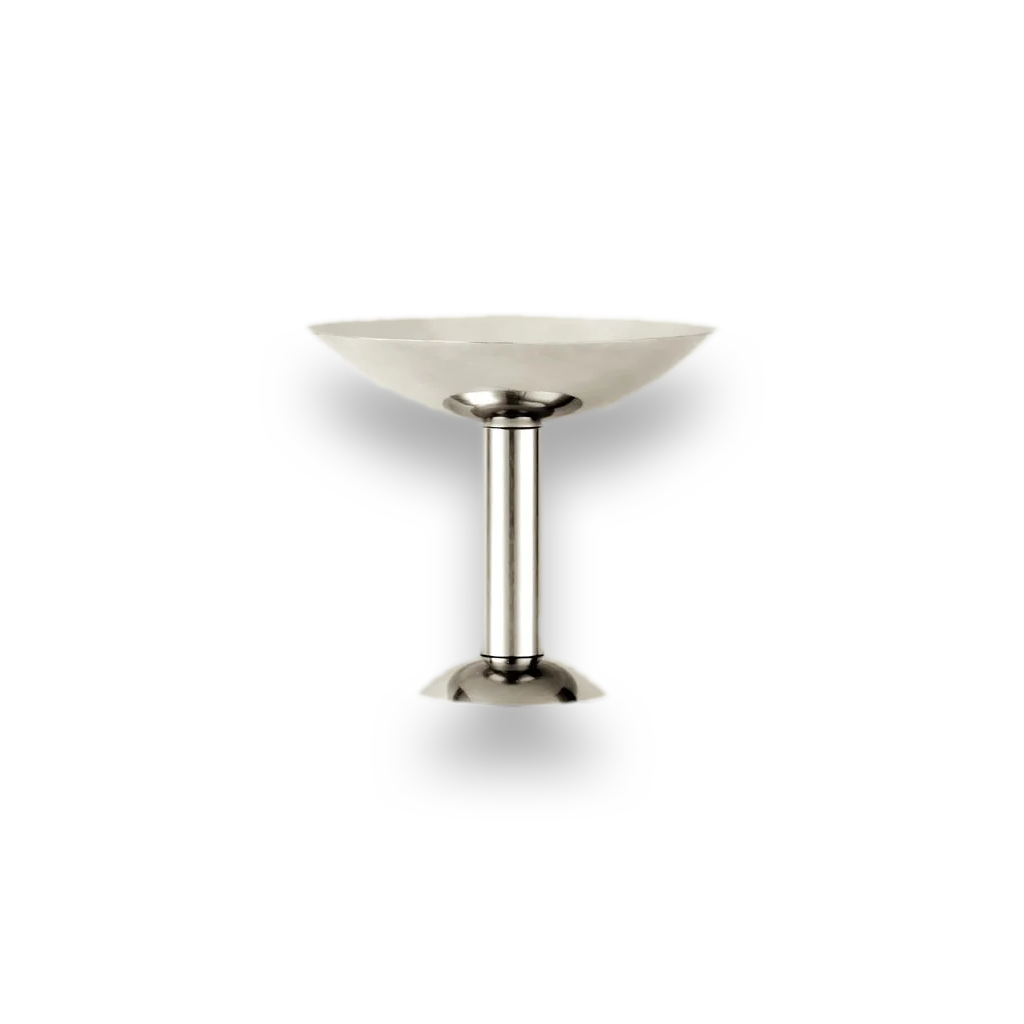 Metal Champagne Coupe - Tall