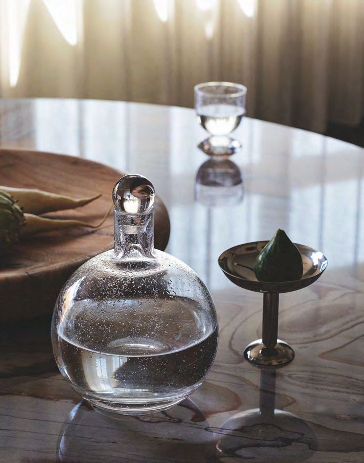 Metal Champagne Coupe - Tall