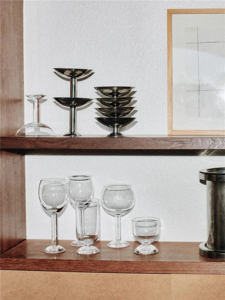 Metal Champagne Coupe - Tall