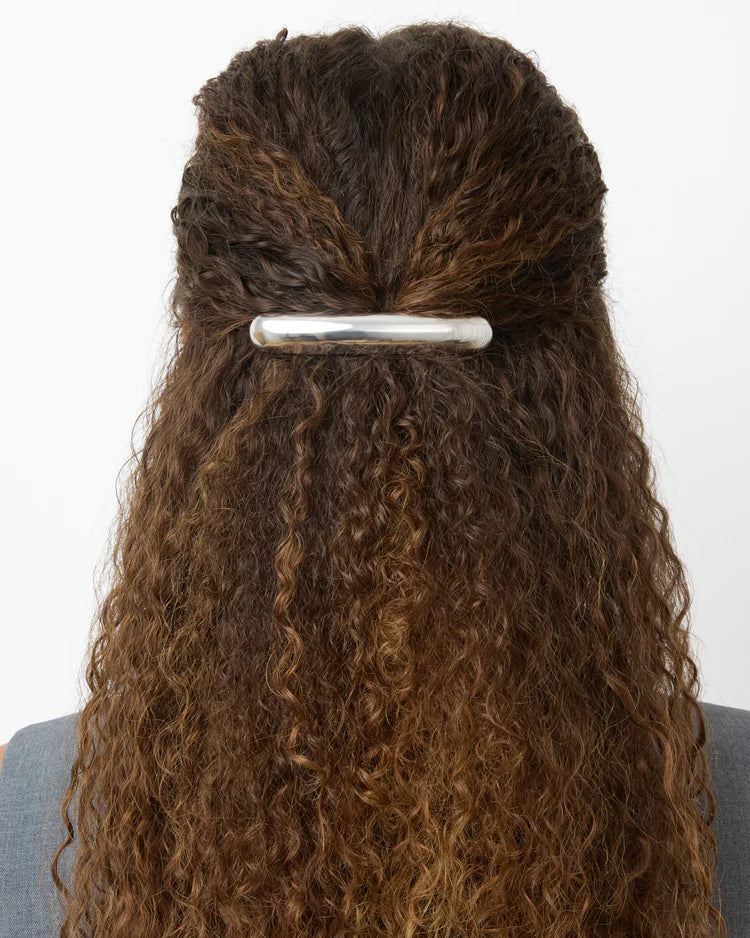The Molly Hair Barrette - silver