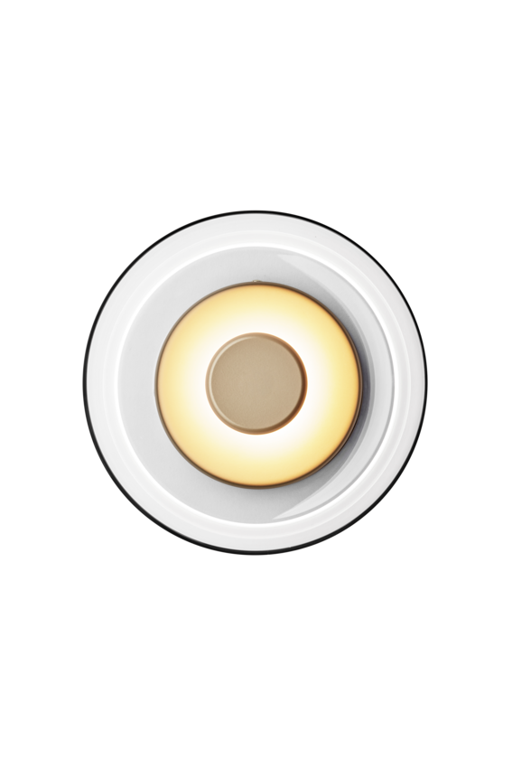 Aplica / Plafoniera Blossi - Nordic Gold / Clear