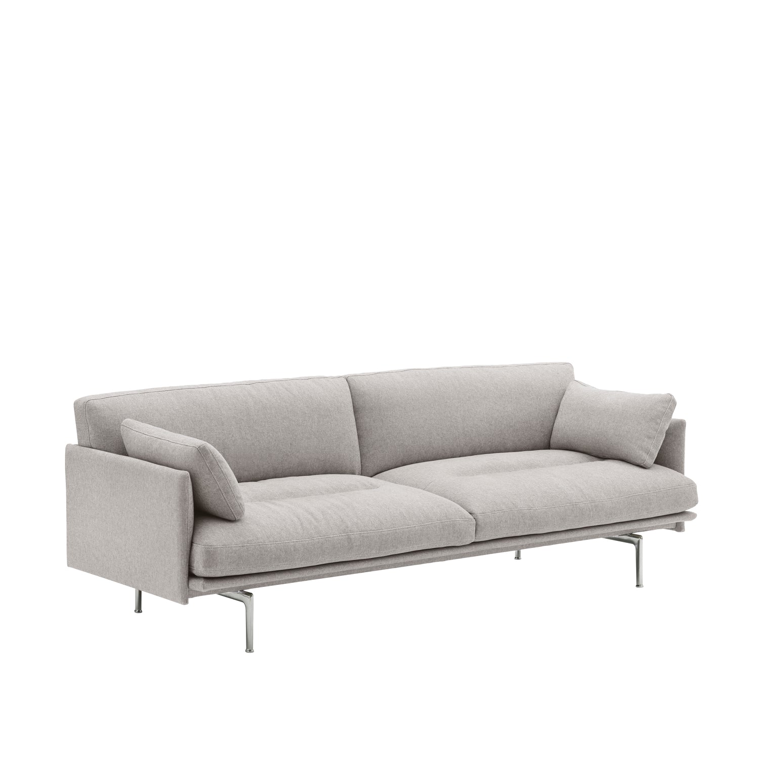 Canapea Outline Soft - 3 locuri - Clay 12