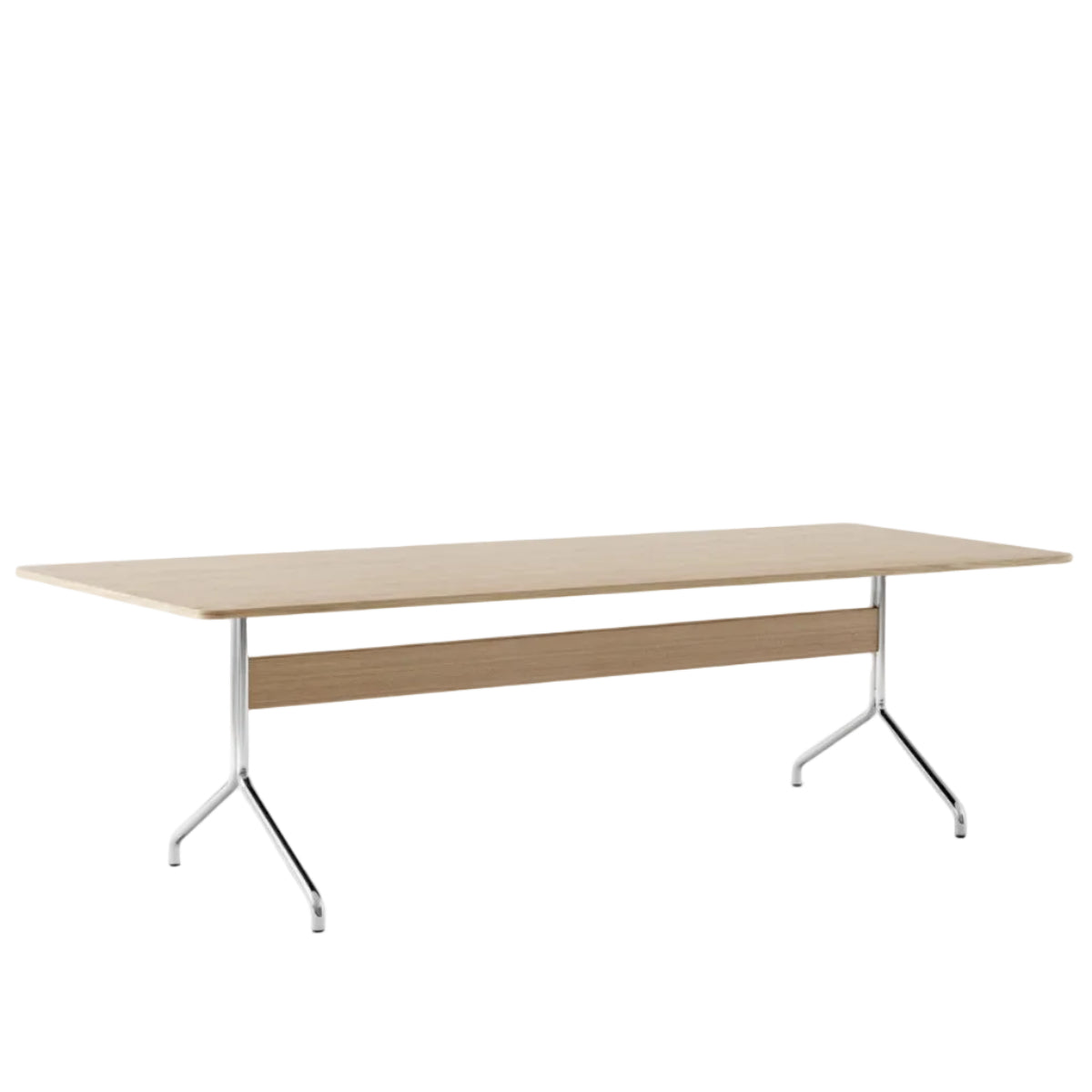Pavilion Dining Table AV24 - Clear Lacquered Oak