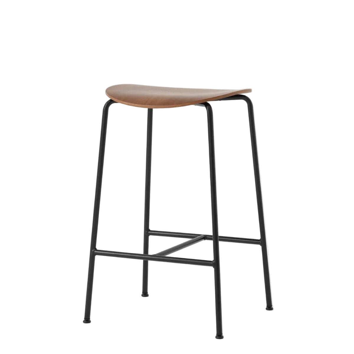Pavilion AV37 Counter Stool - Lacquered Walnut
