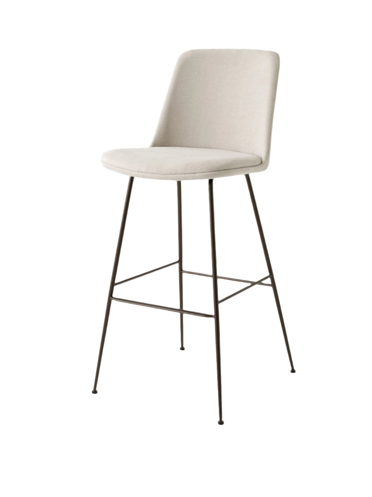 Rely Bar Stool HW99 - Fully Upholstered with Seat Pad