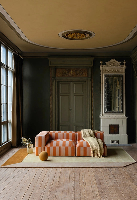 Teklan Box Wool Rug