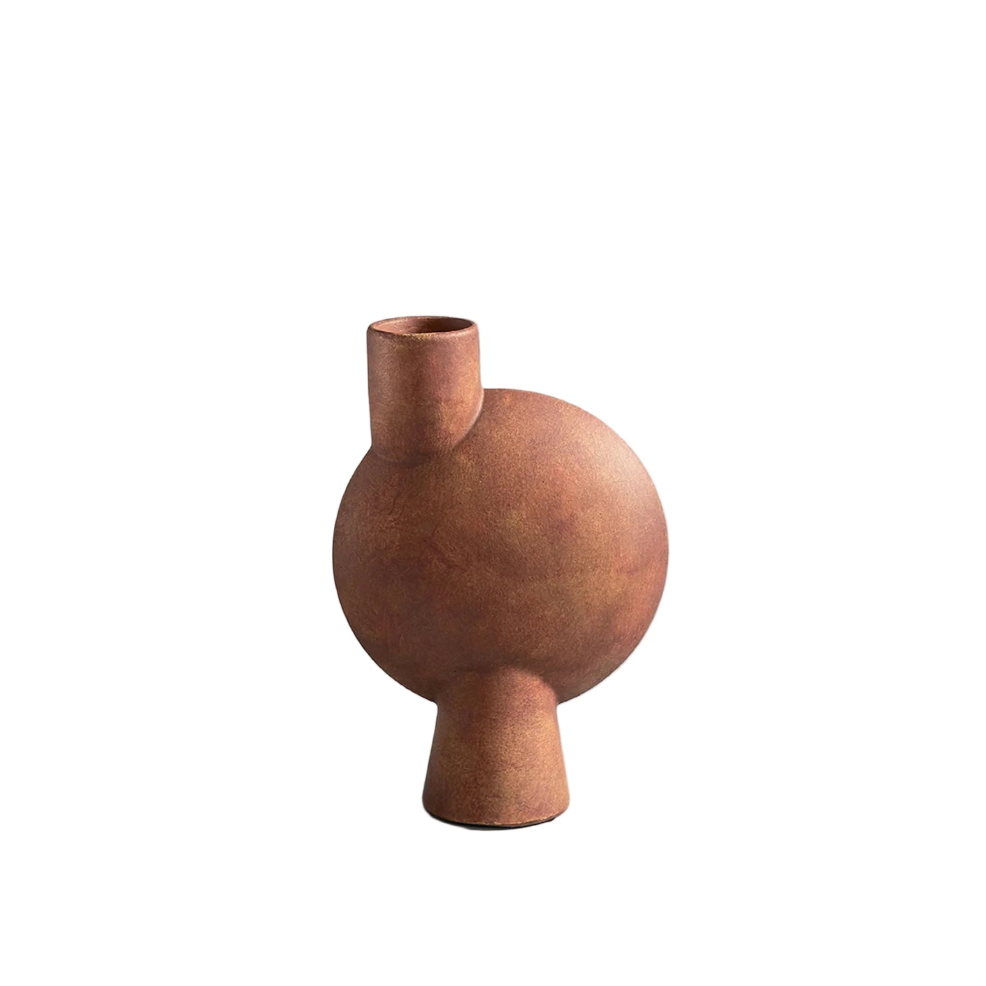 Sphere Vase Bubl, Medio - Terracotta