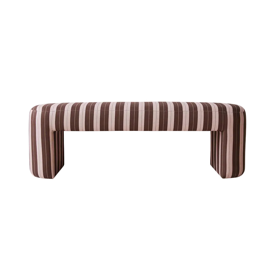 Lobby bench striped