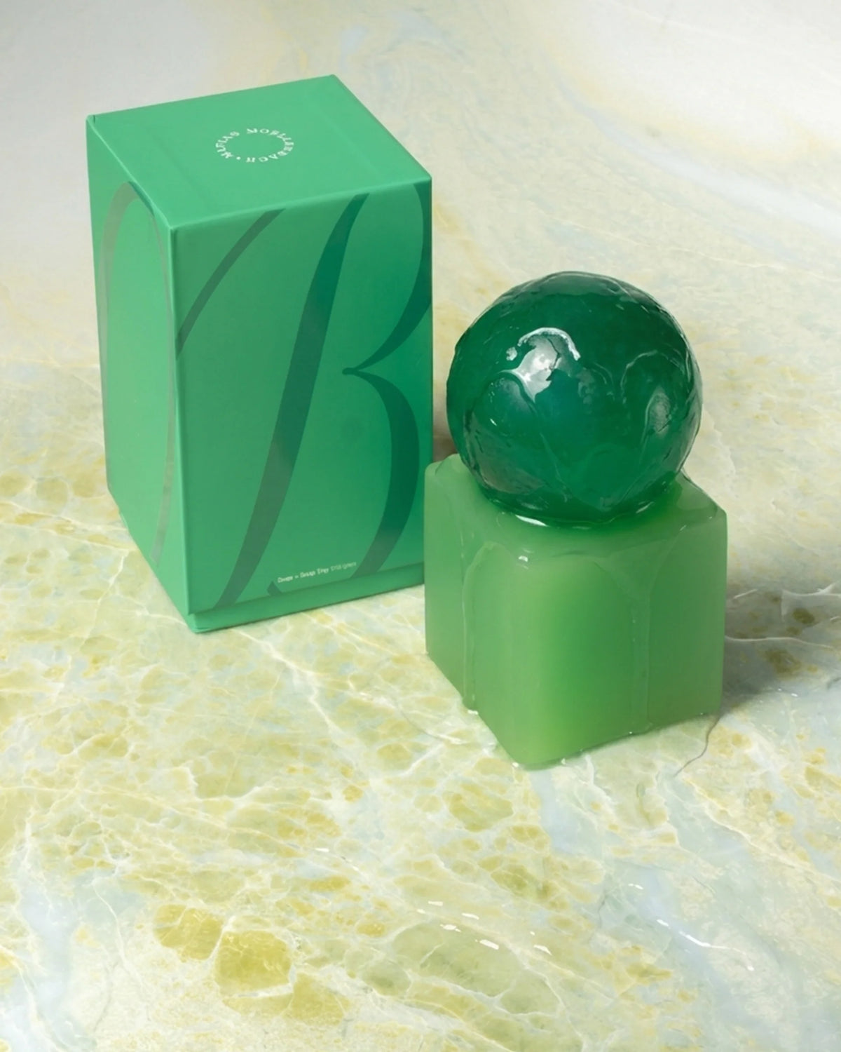 Soap dish with soap OBA - Aloe Vera