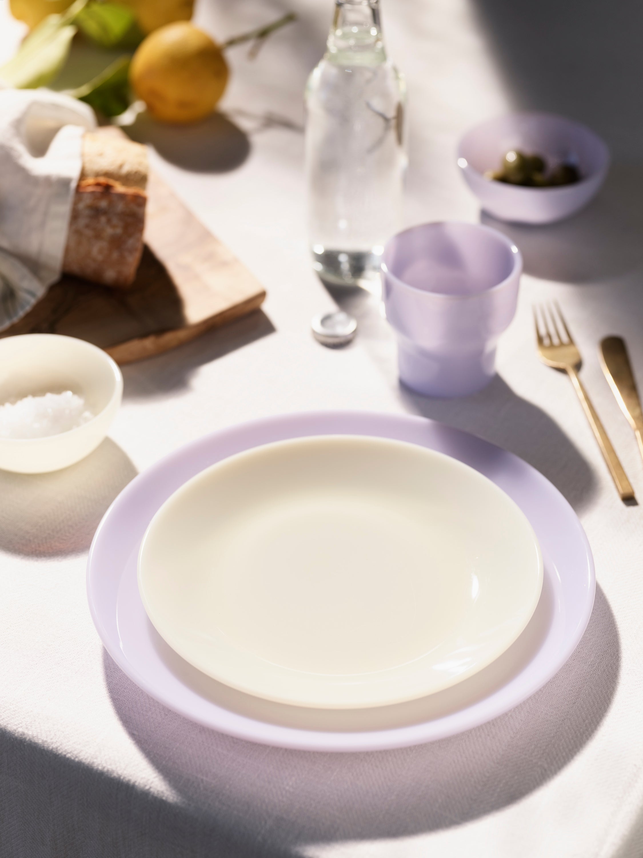 MILK Plate Ø25 - Lavender