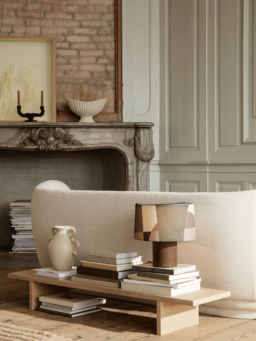 Kona Display Table - Natural Oak