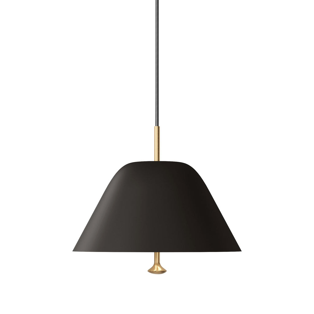 Levitate Pendant 28 - Black / Brass