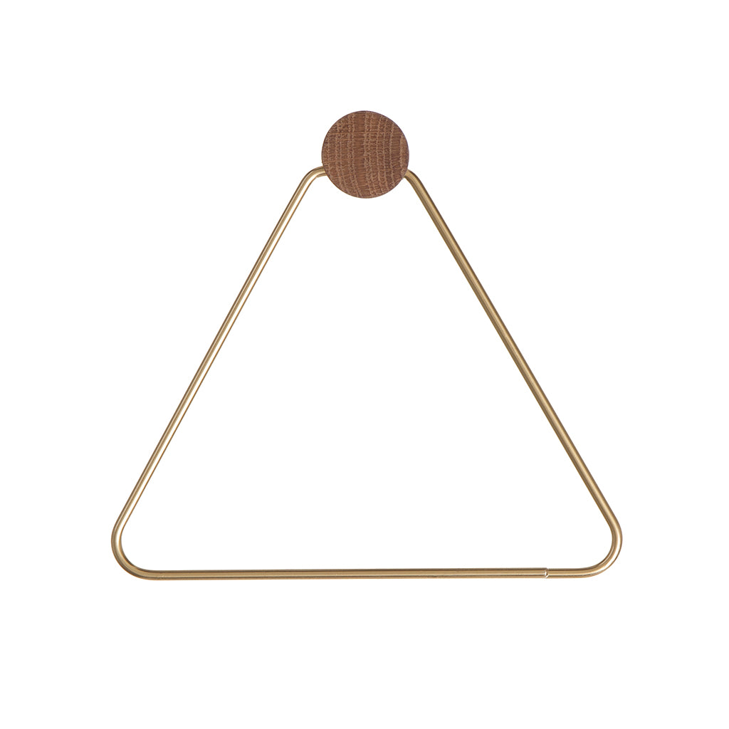 Toilet Paper Holder - Brass