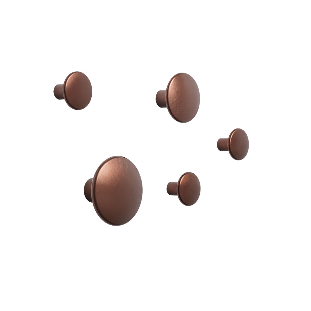 Dots Metal Set de 5 - Umber