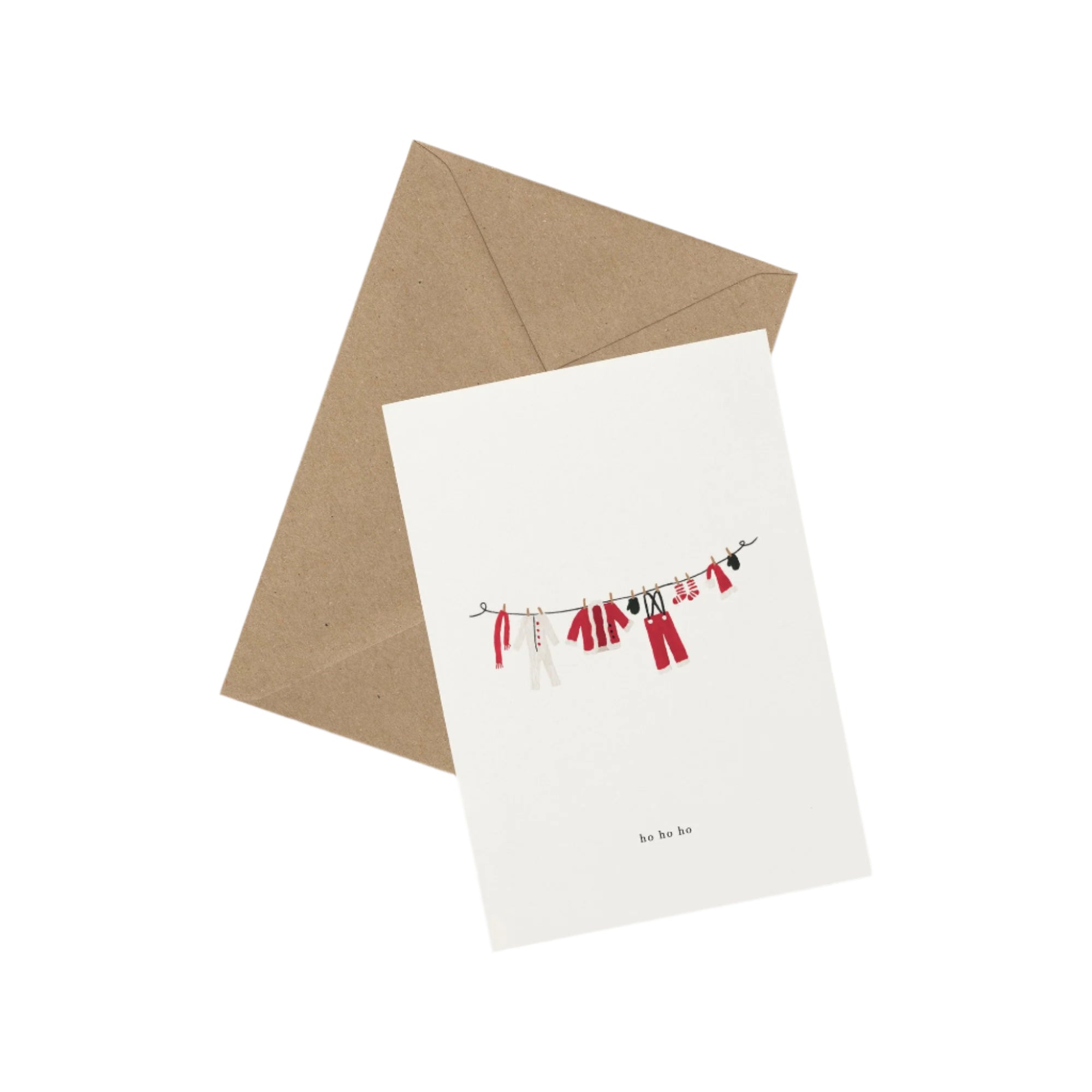 Felicitare - Santa Clothes