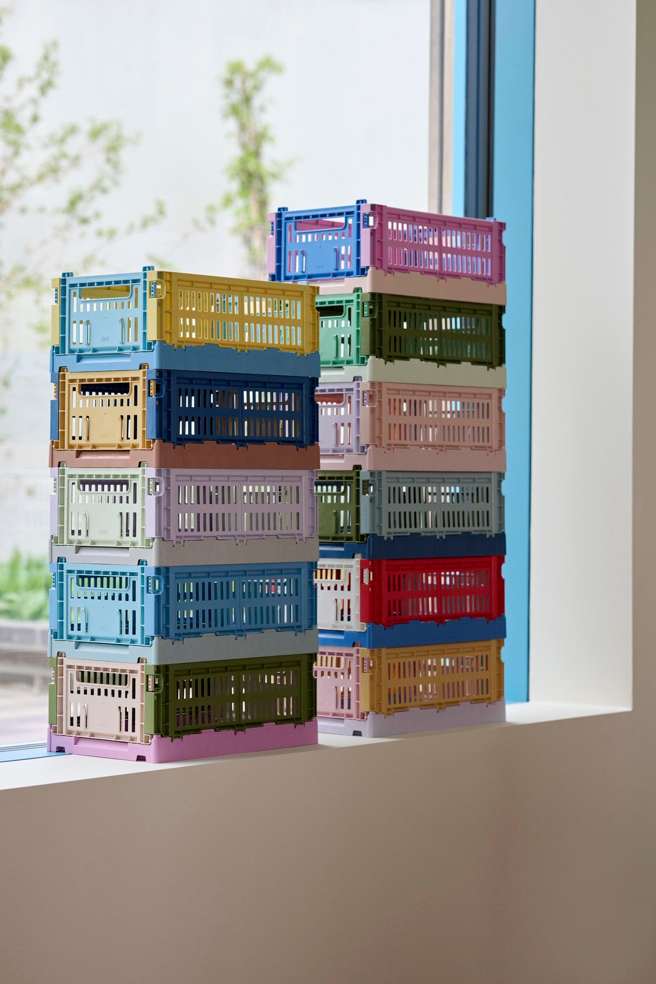 Lădiță Colour Crate Mix S Olive, powder
