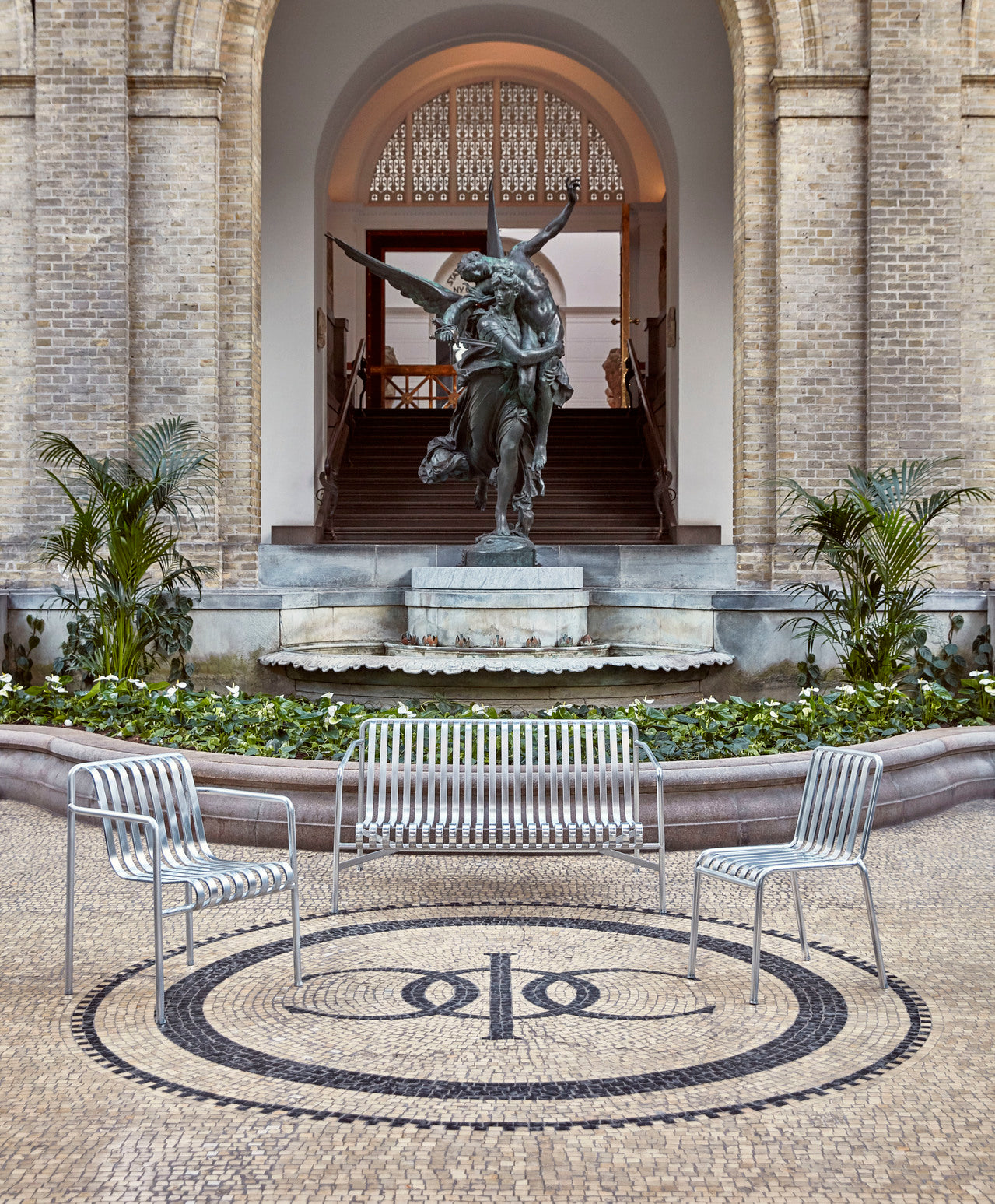 Scaun de dining Palissade - Hot Galvanised