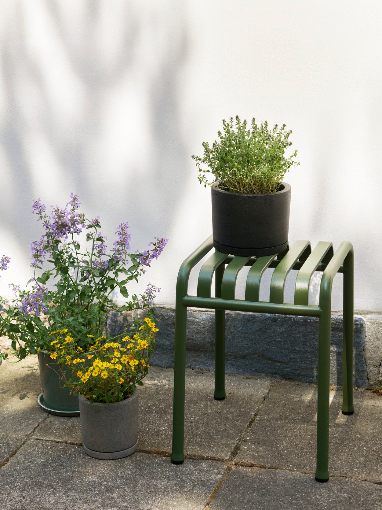 Taburet Palissade - Olive