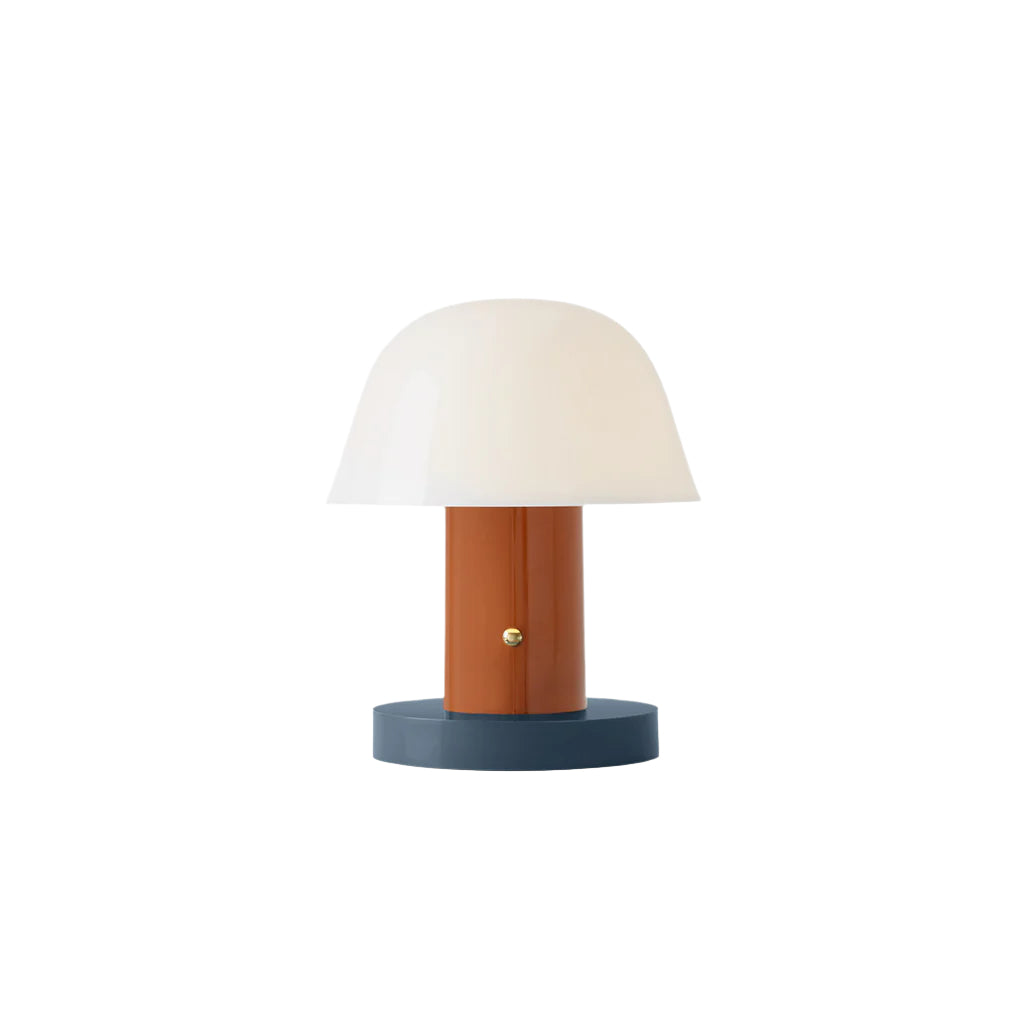 Setago Portable table lamp JH27 - Rust & Thunder