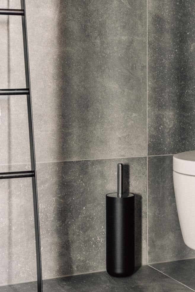 Toilet Brush, Wall - Black