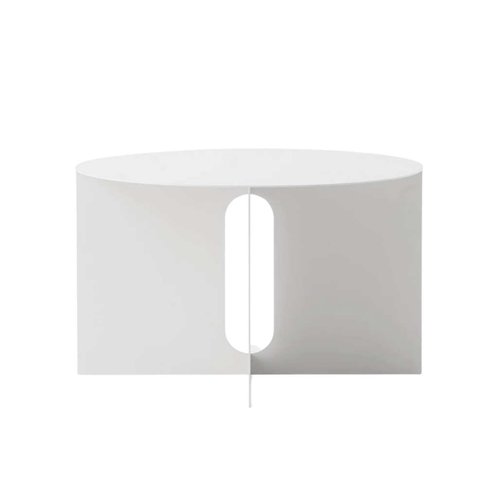 Androgyne Side Table Ø63 - Ivory Base