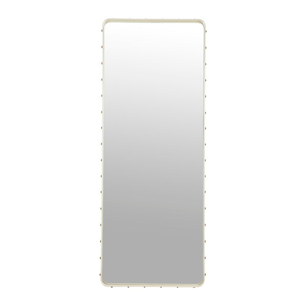 Oglindă Adnet Rectangular - Cream Leather