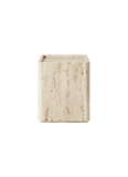 Pietra Side Table - Neutral White Travertine
