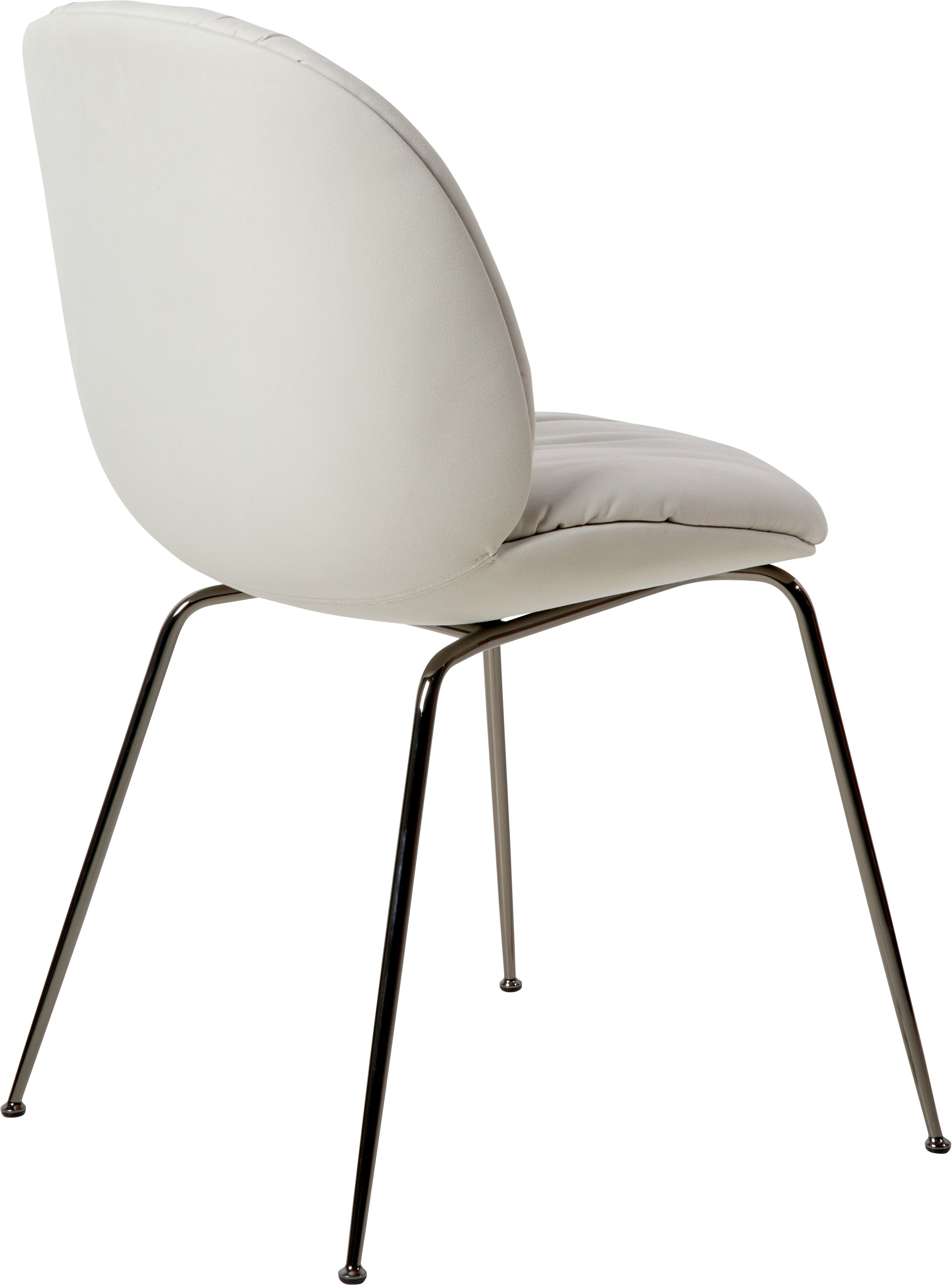 Scaun de Dining Beetle Soft - Complet tapitat, baza conica