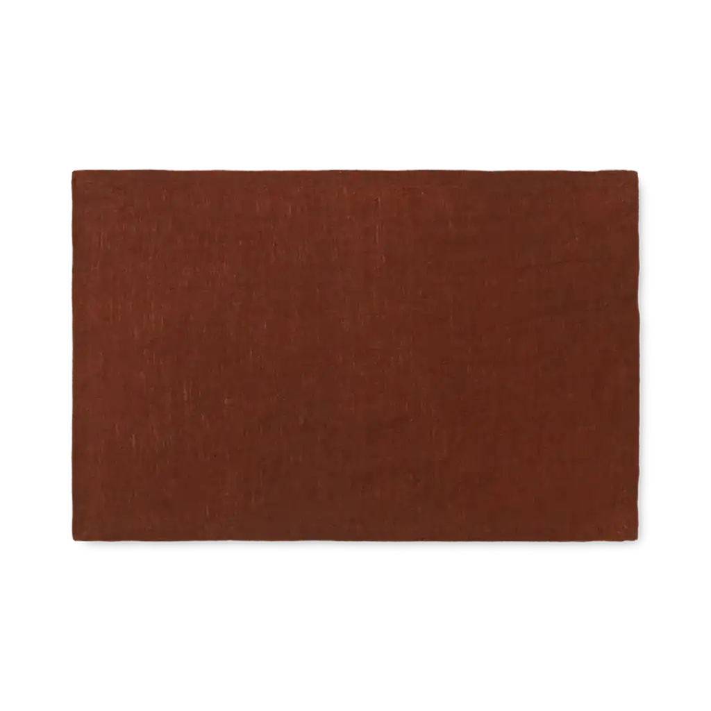 Linen Placemat - Set of 2 - Cinnamon