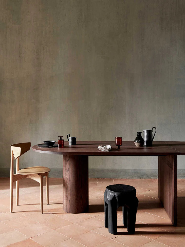 Pylo Dining Table Dark Stained Oak