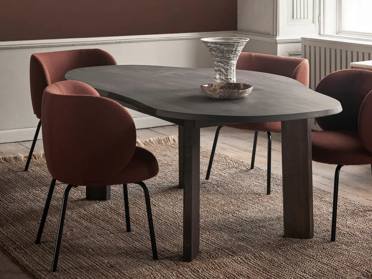Tarn Dining Table - 220 Dark Stained Beech