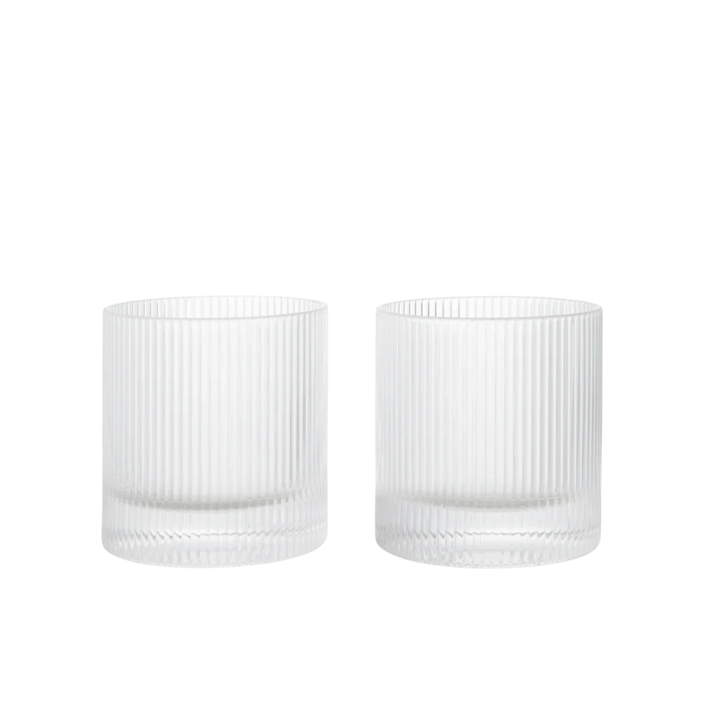 Ripple Tumbler Glasses - Set of 2