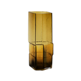 Muro Vase - H30 - Recycled Amber