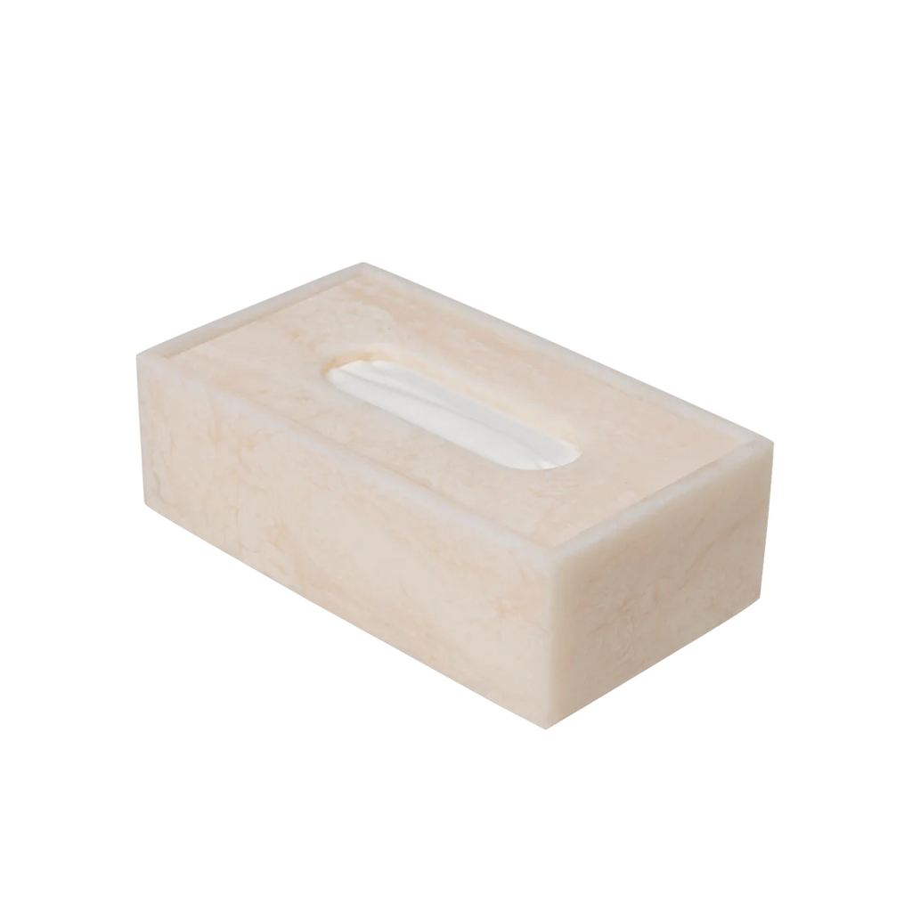 Mist Tissue Box - Pearl